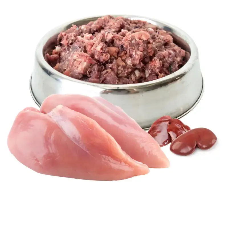 Raw cat food